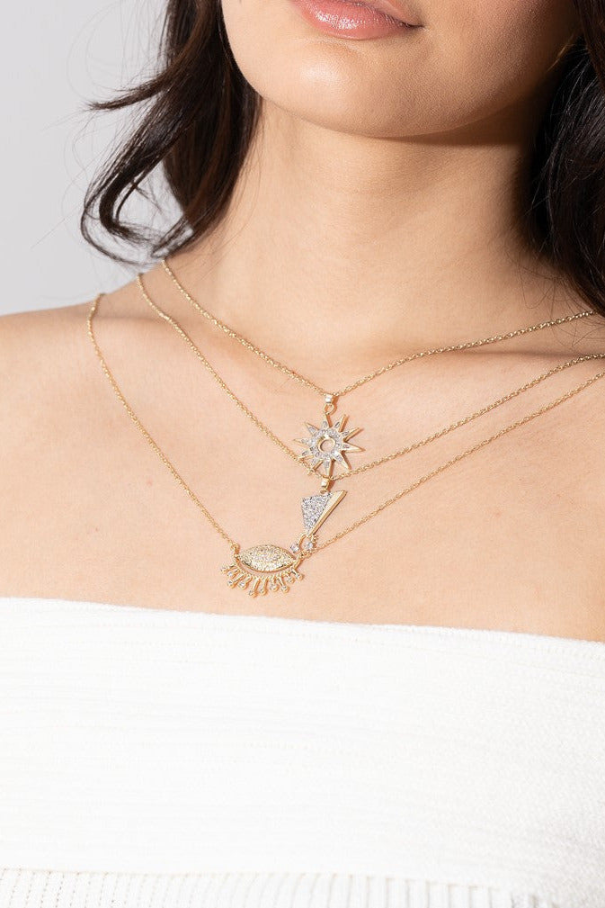 Golden Eye Kette