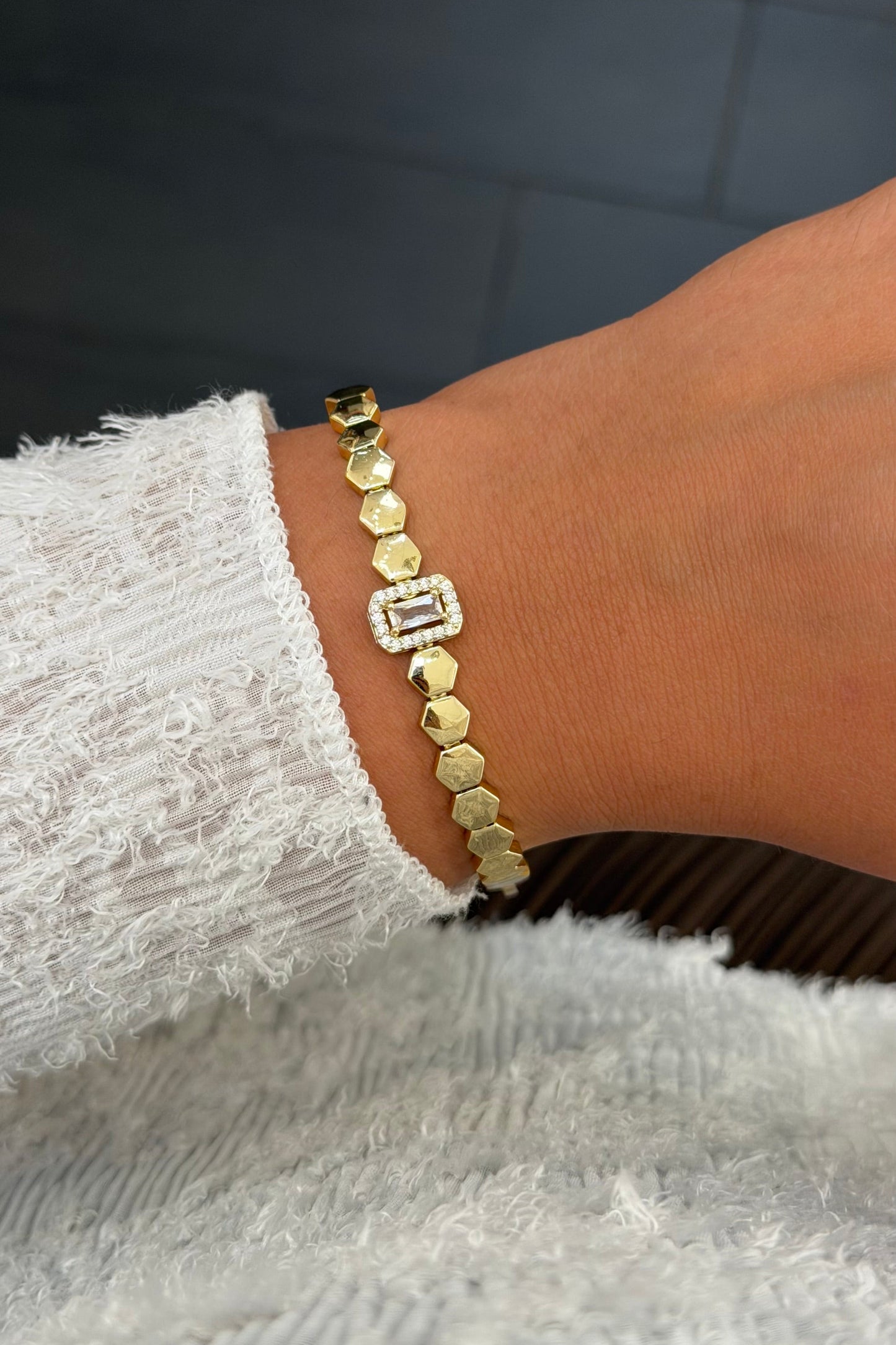 Baguette Armband