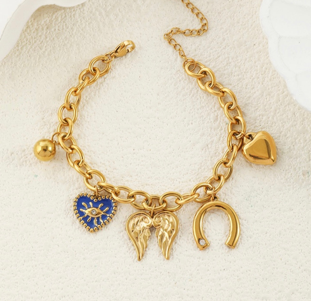 Wings Charm Armband