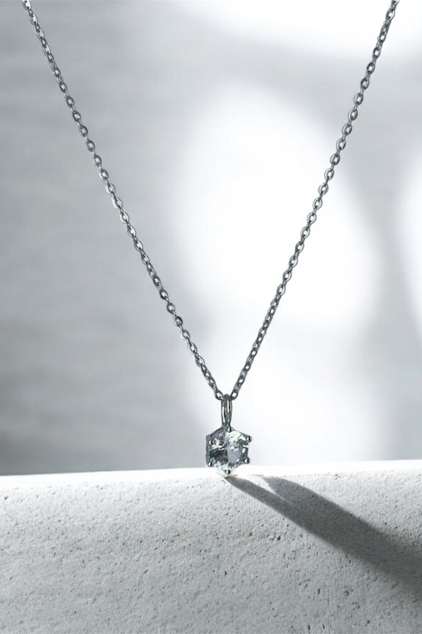 Silver Stone Kette