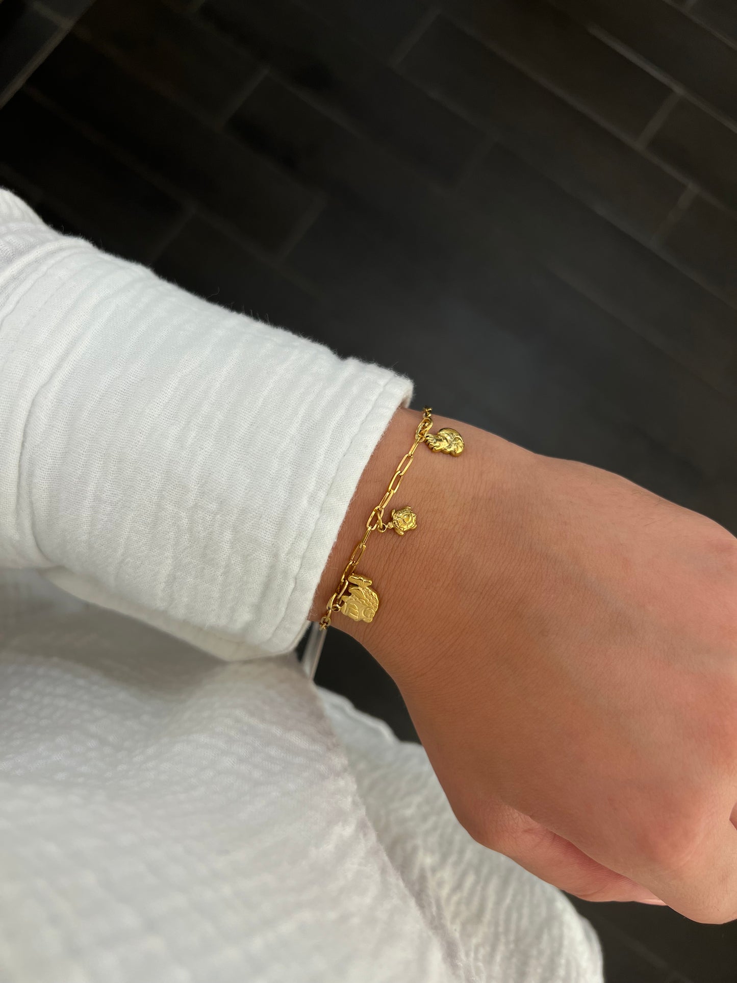Golden Charm Sommer Armband