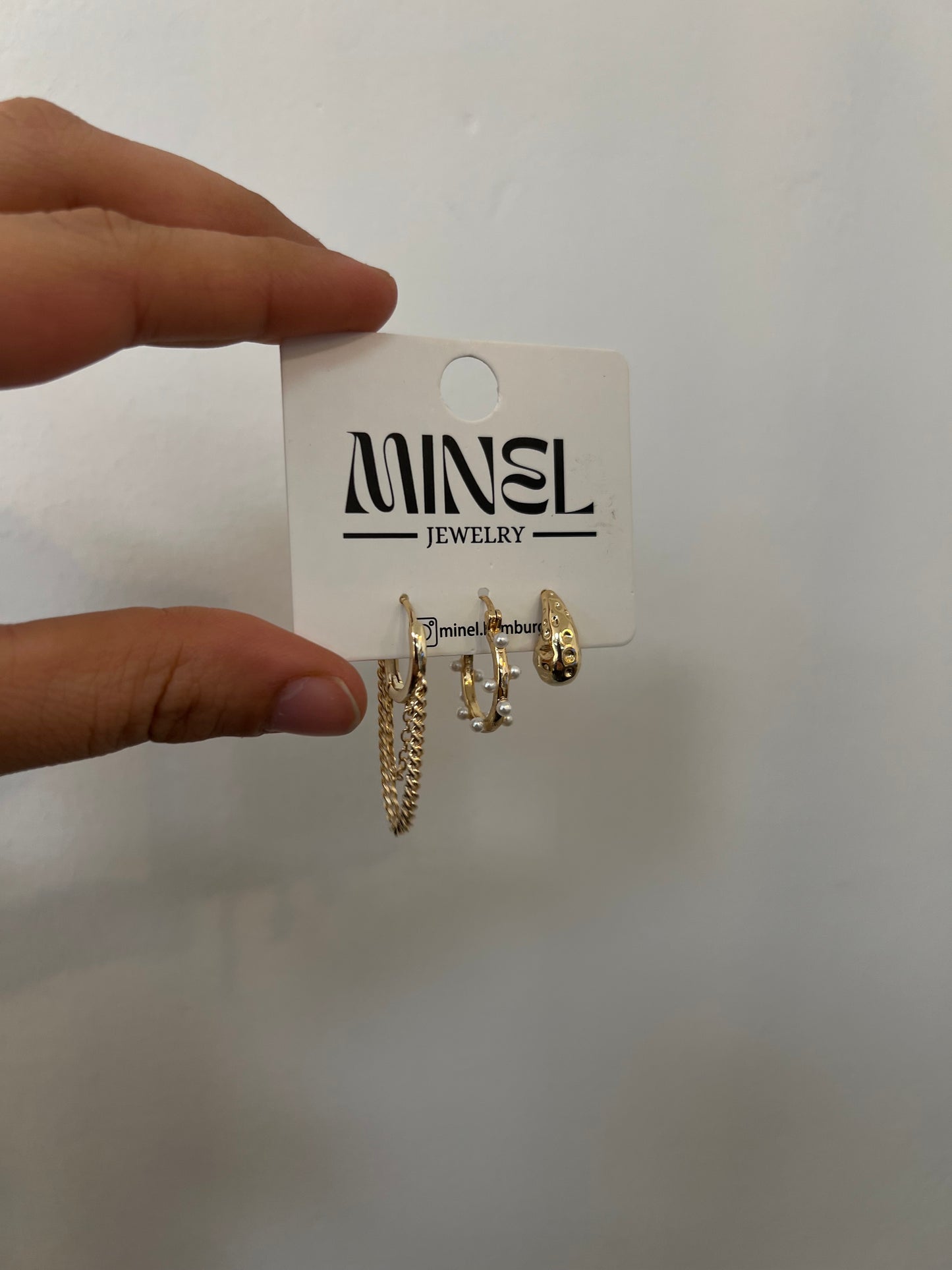 Nelan 3er Set Ohrringe