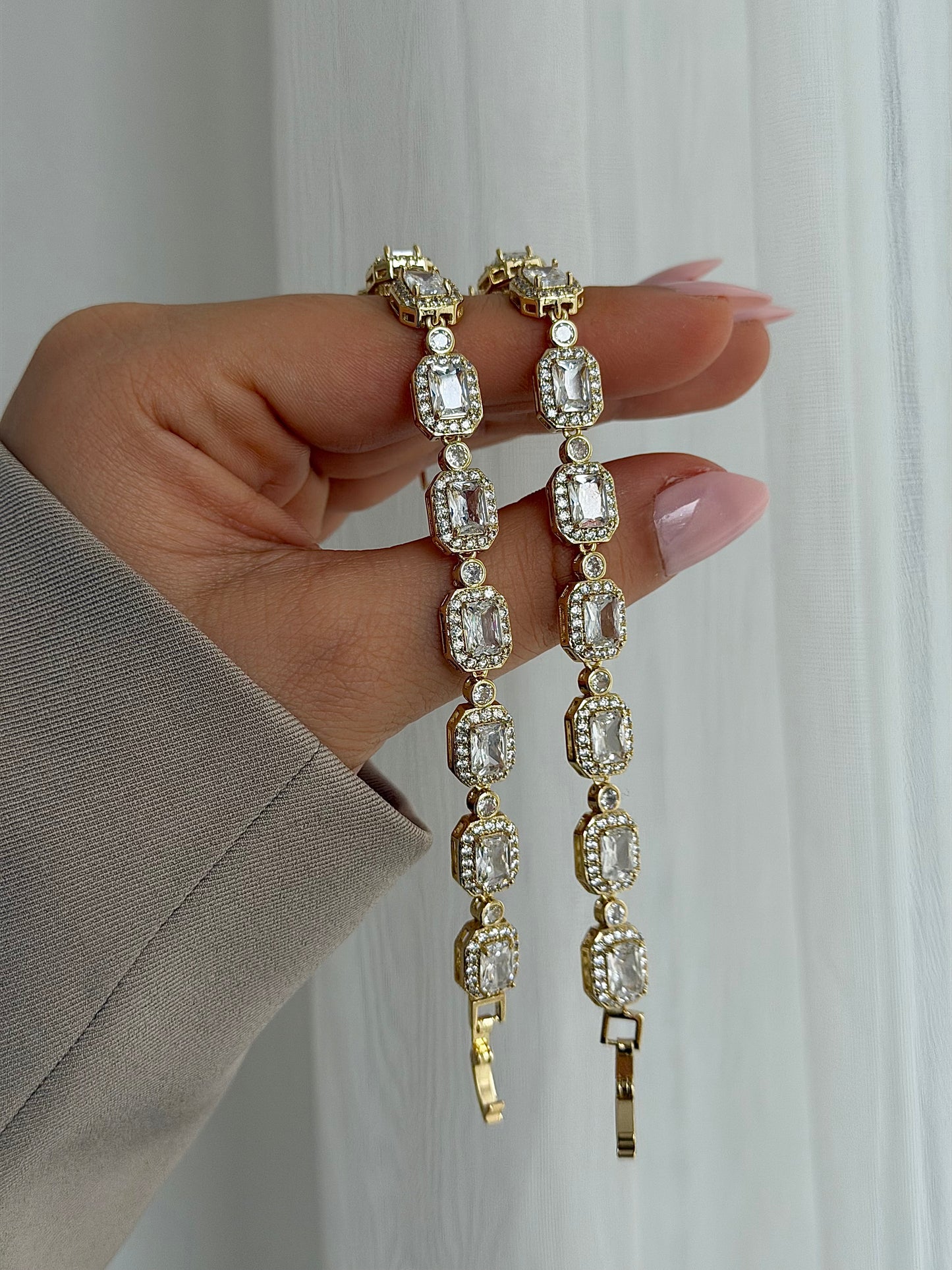 Golden Brilliance Armband