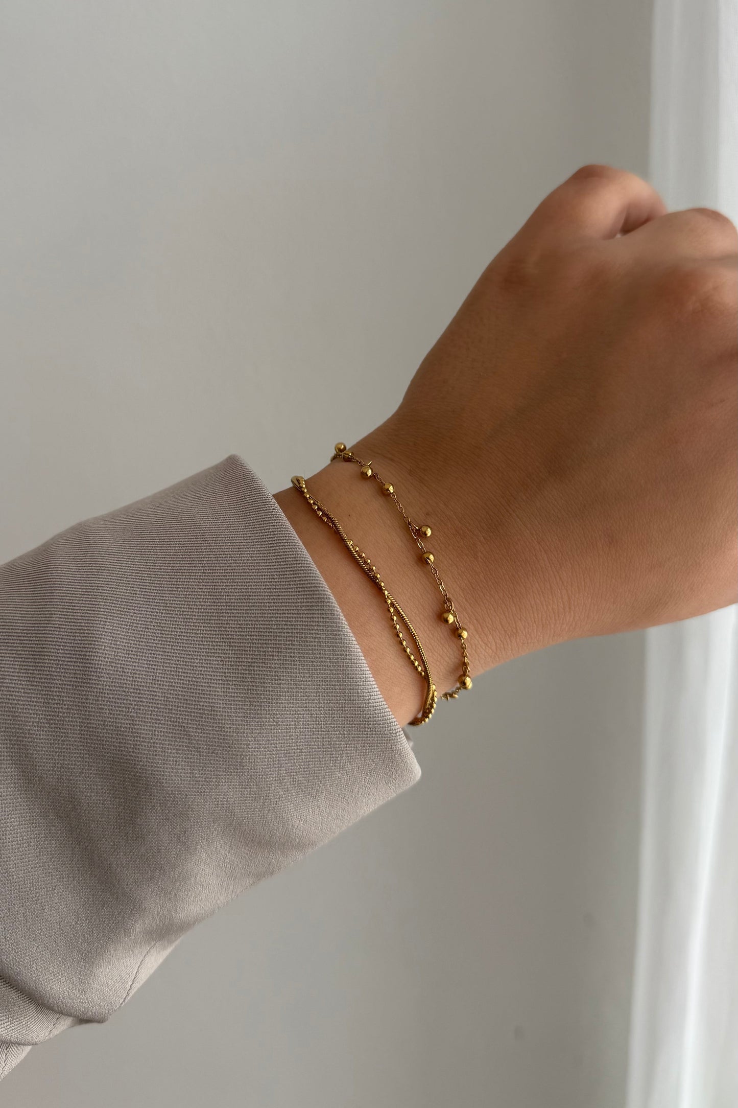 Golden Slim Armband