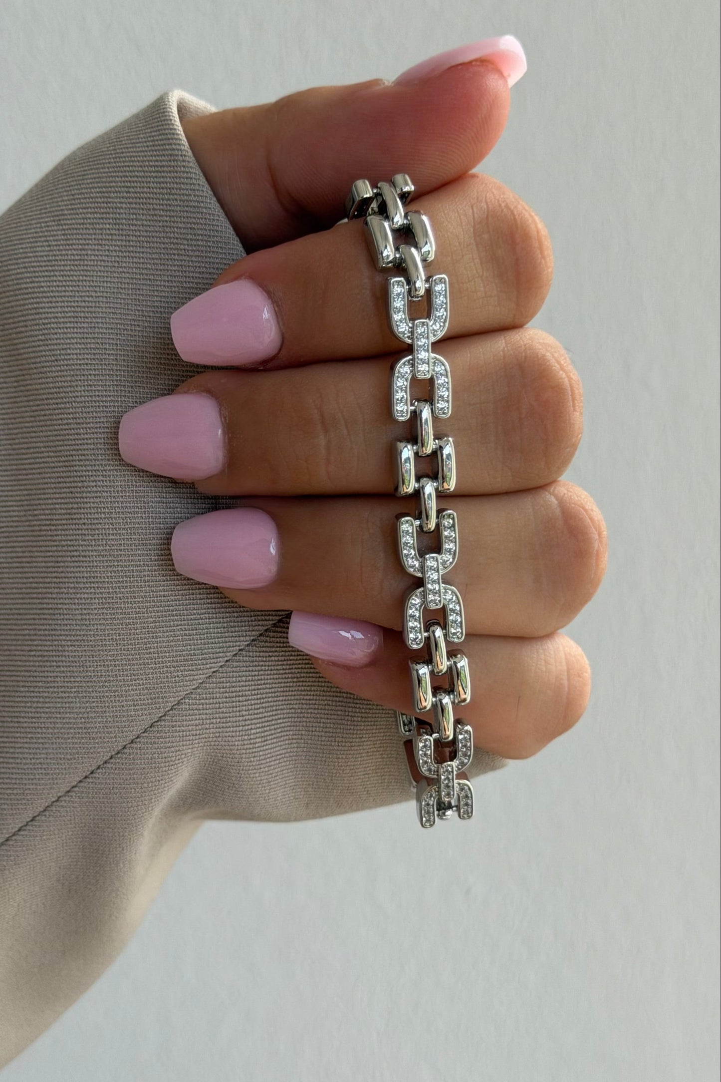 Elin Silver Armband