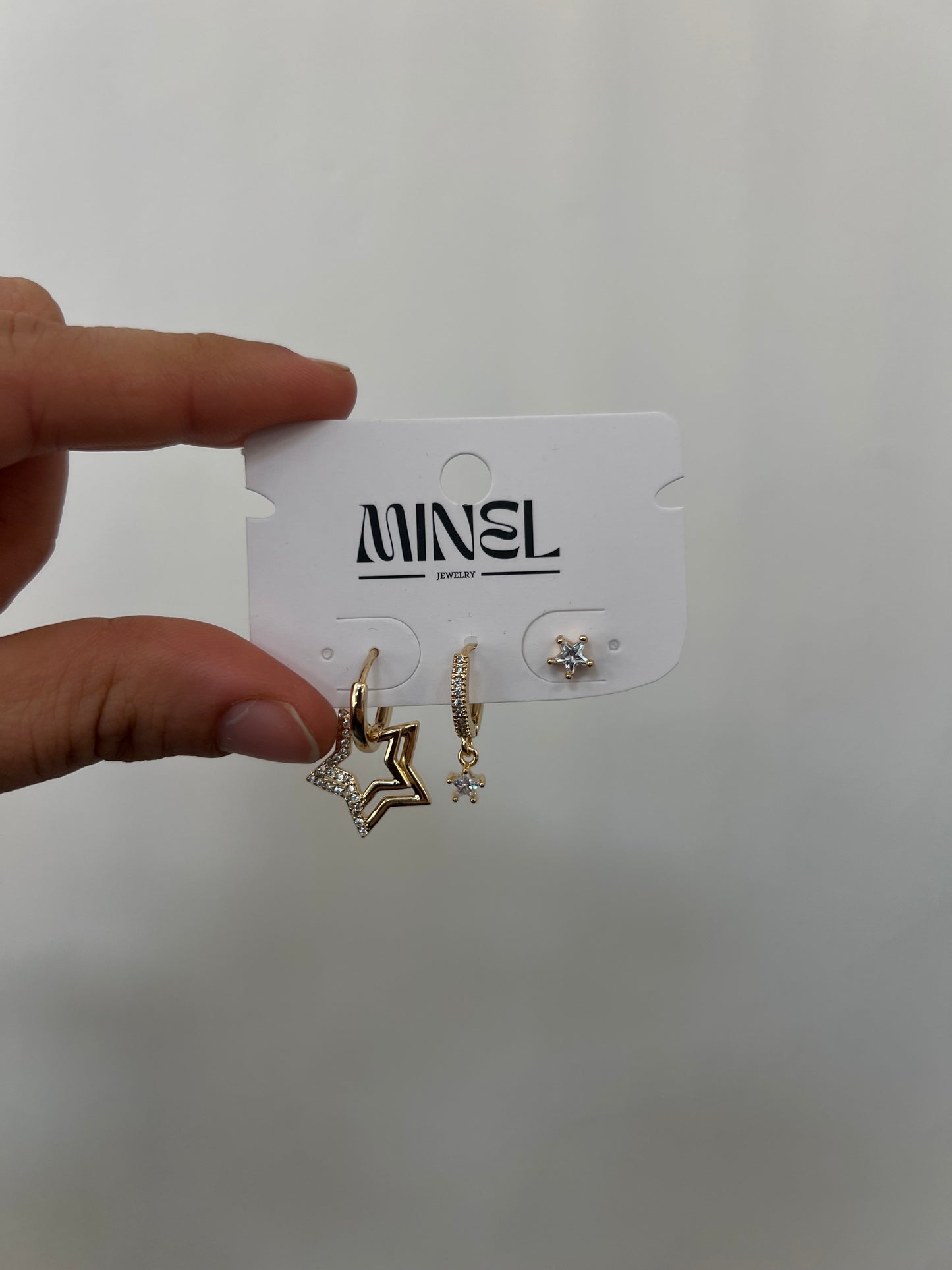 Evelyn 3er Set Ohrringe