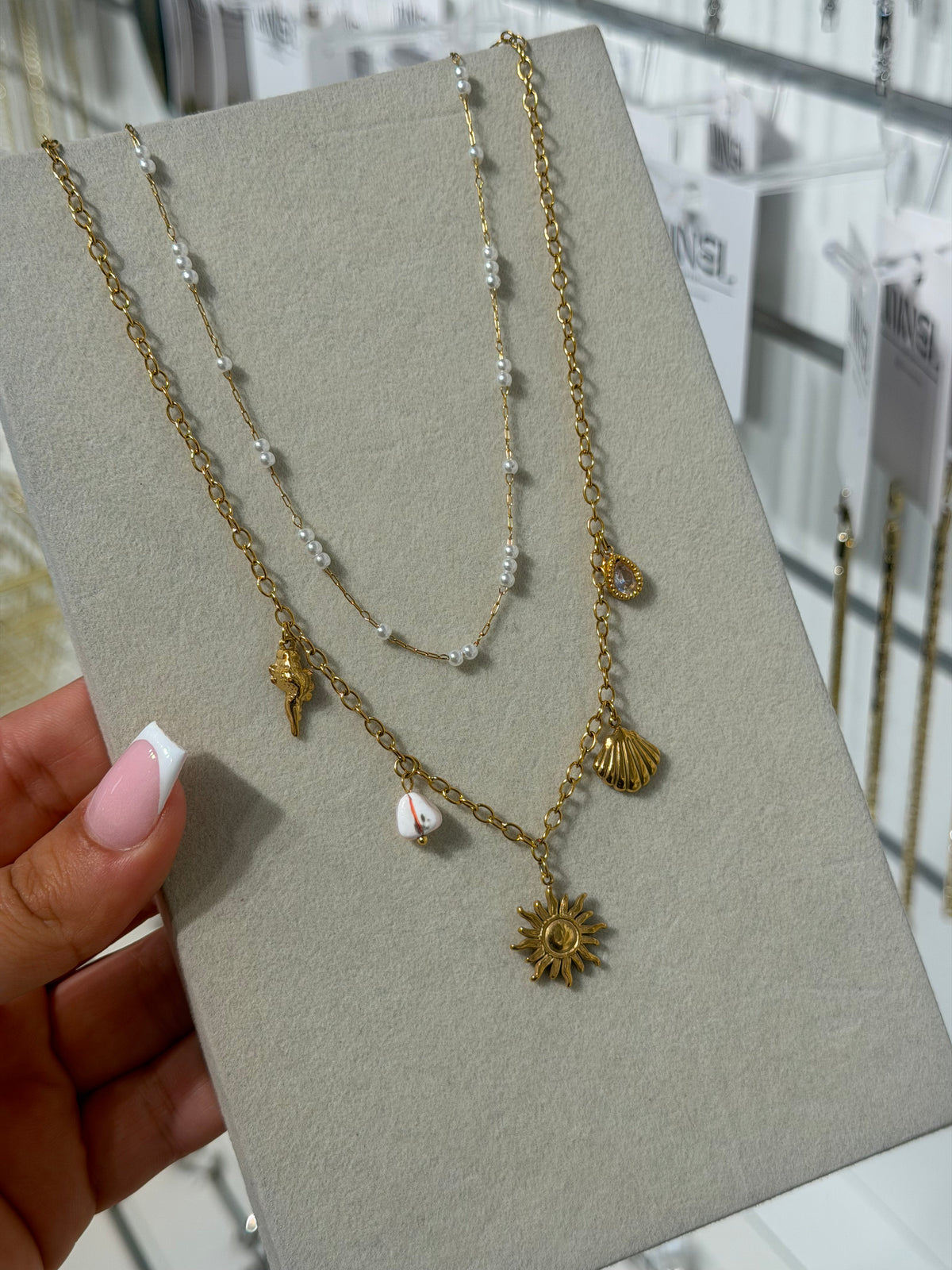 Sun Charm Kette