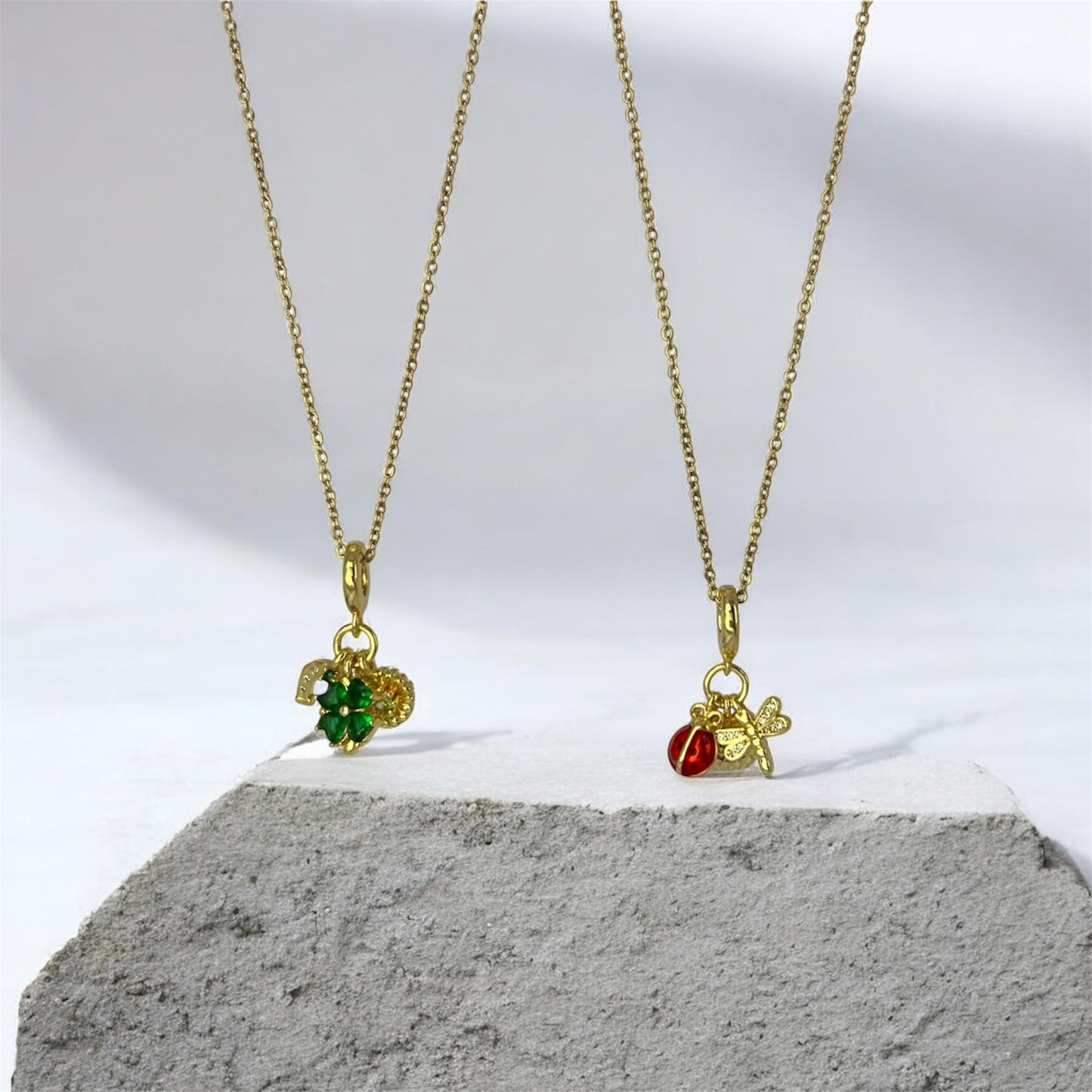 Golden Charm Lucky Kette