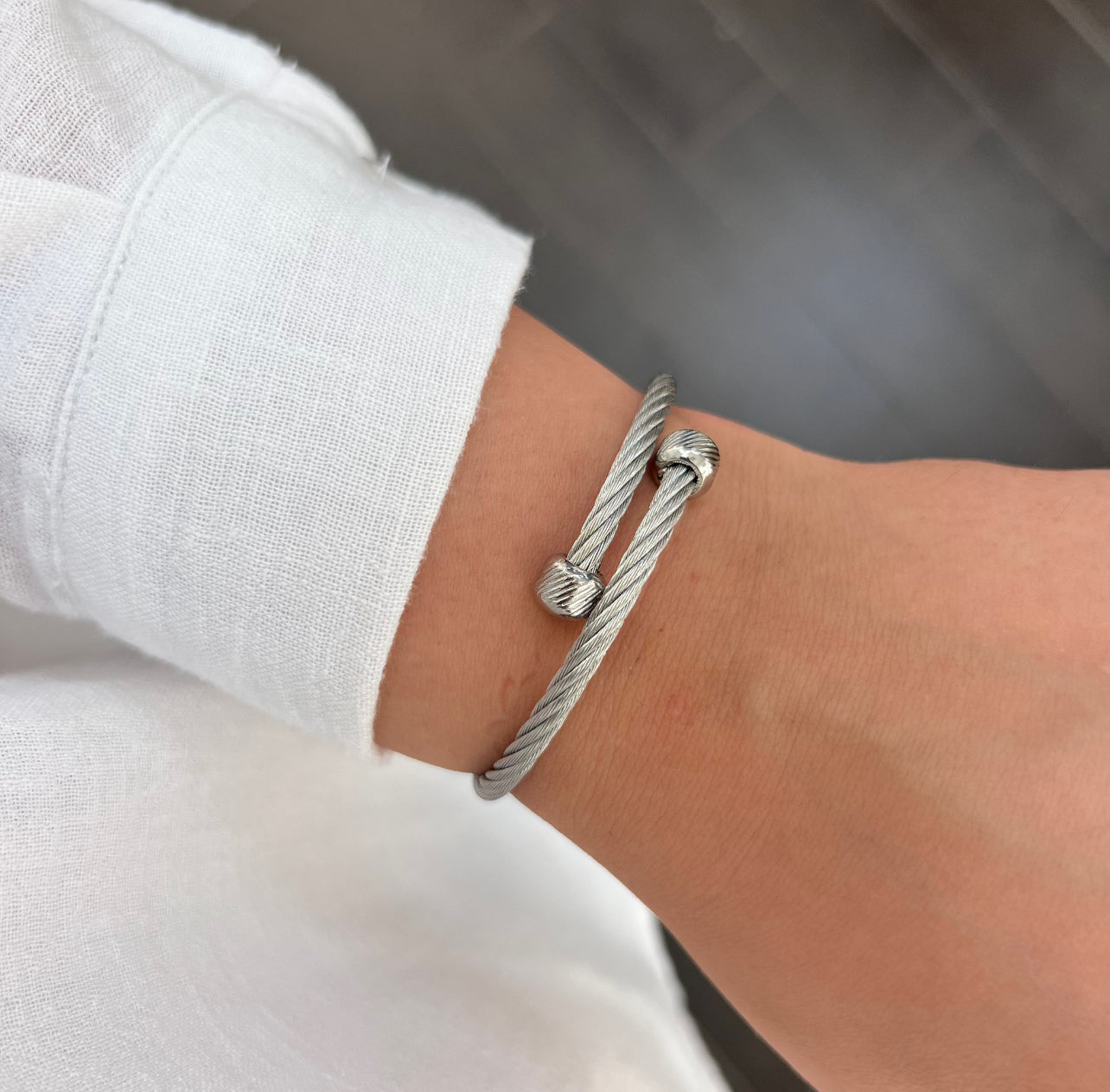 Armreif mit gedrehtem Design