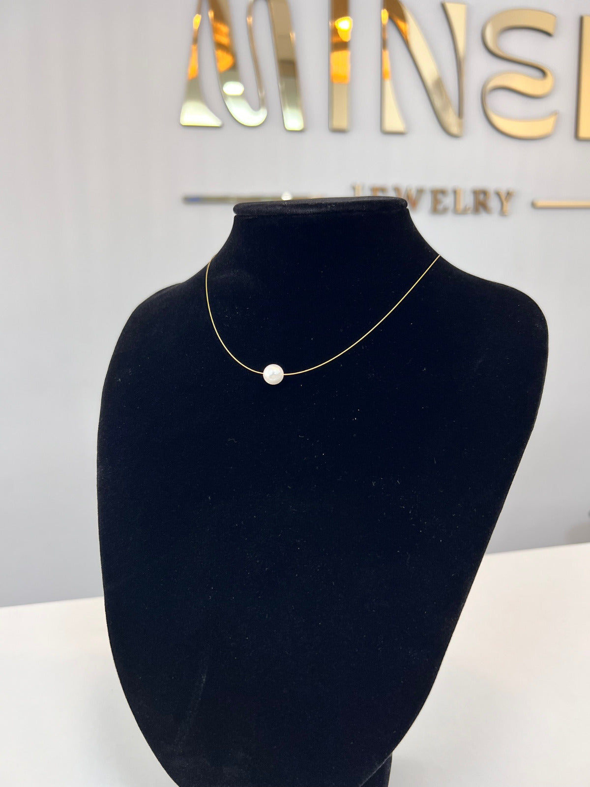 Kette Single Pearl