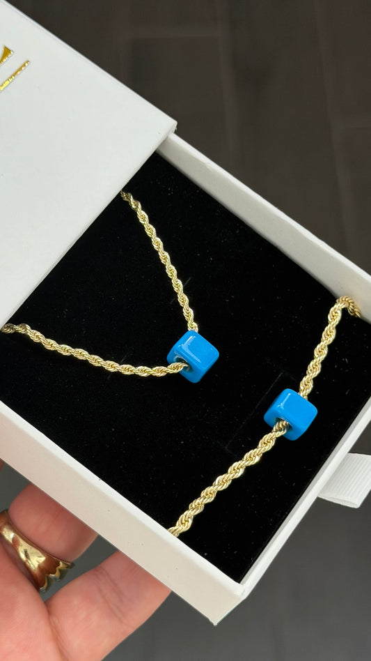 Kordel Blue Stone Set
