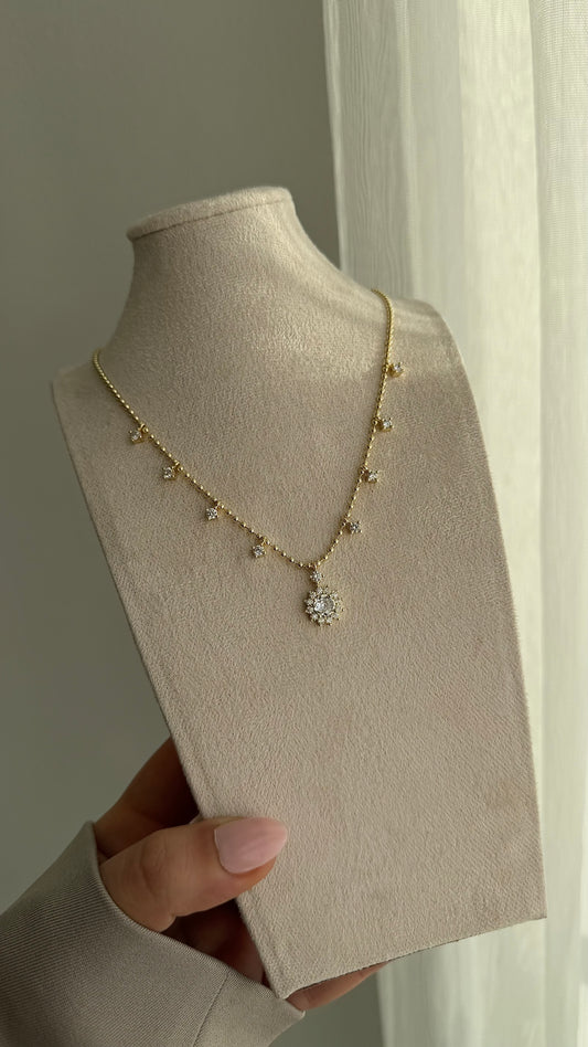 Aurora Crystal Kette