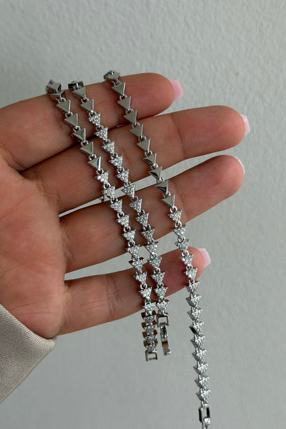 Meri Silver Armband