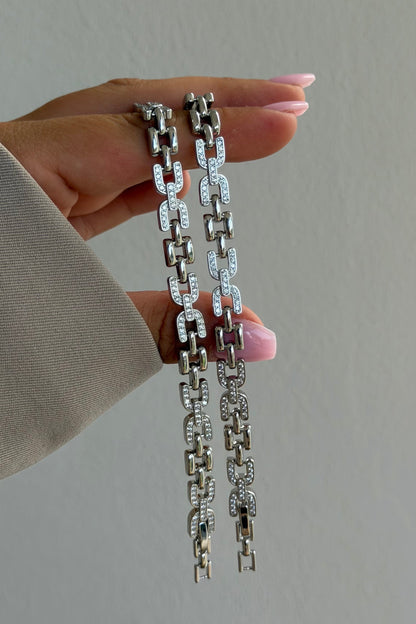Elin Silver Armband
