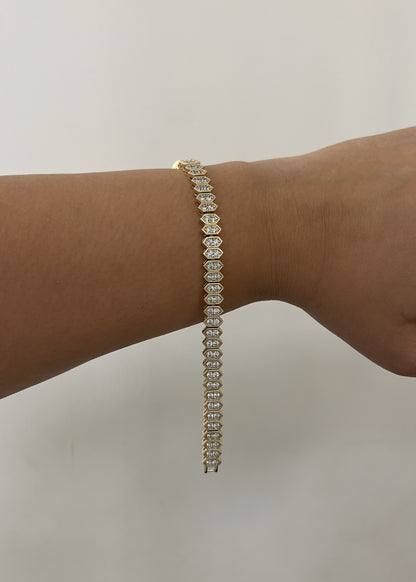 Diamond Line Armband