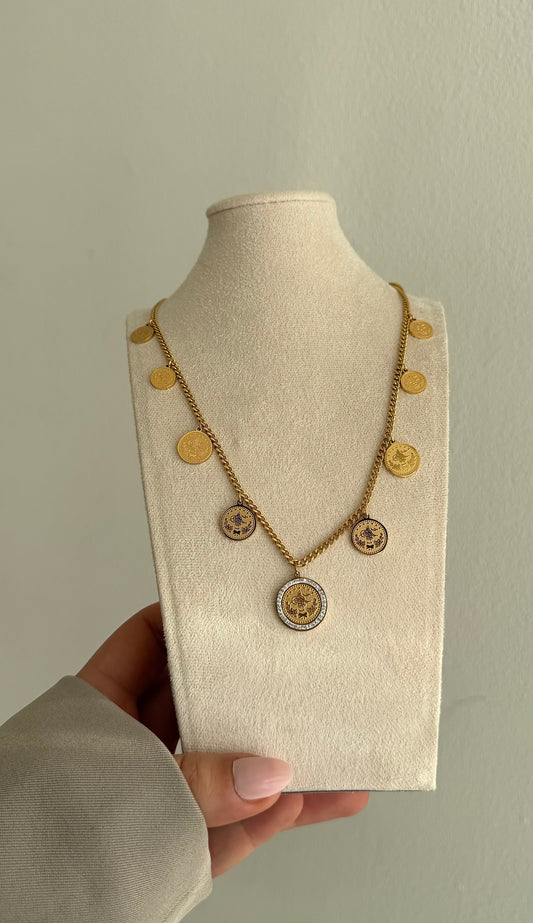 Gold Coins Kette