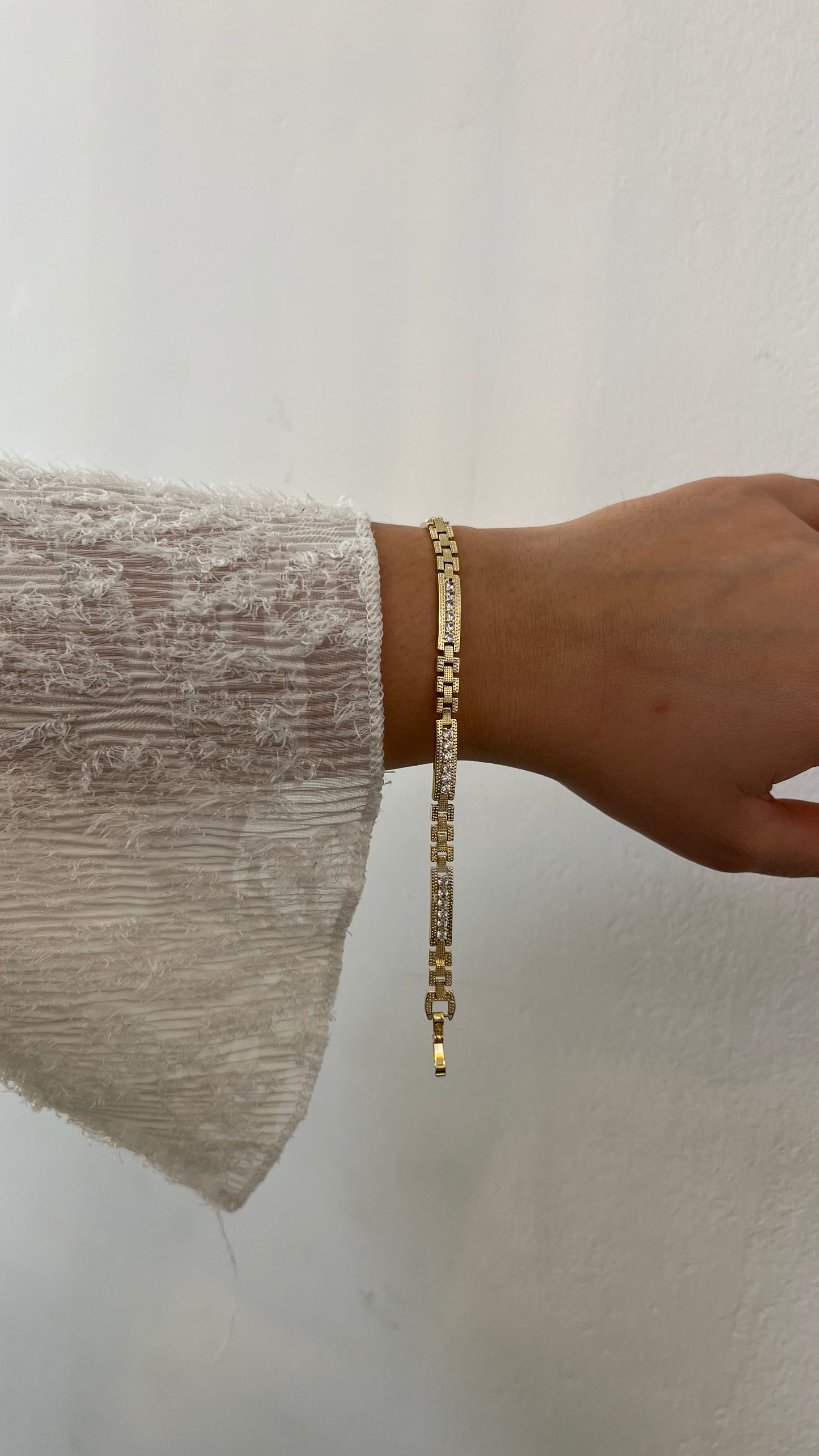Golden Line Armband