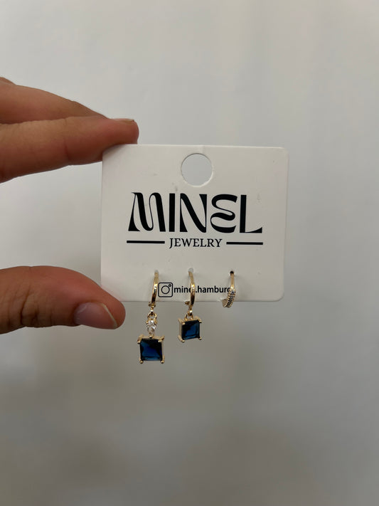 Lima 3er Set Ohrringe