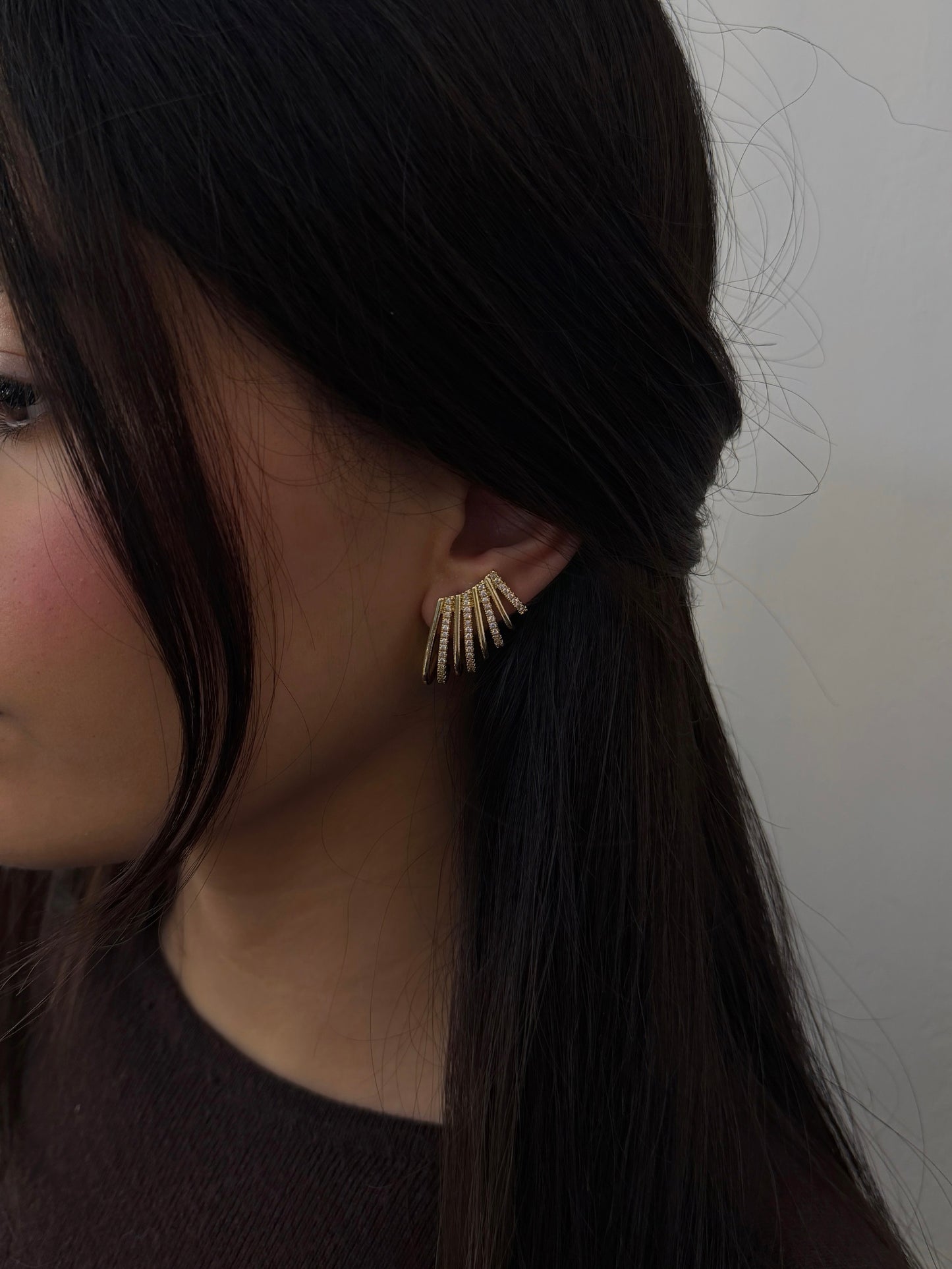 Silver & Gold Lea Ohrringe