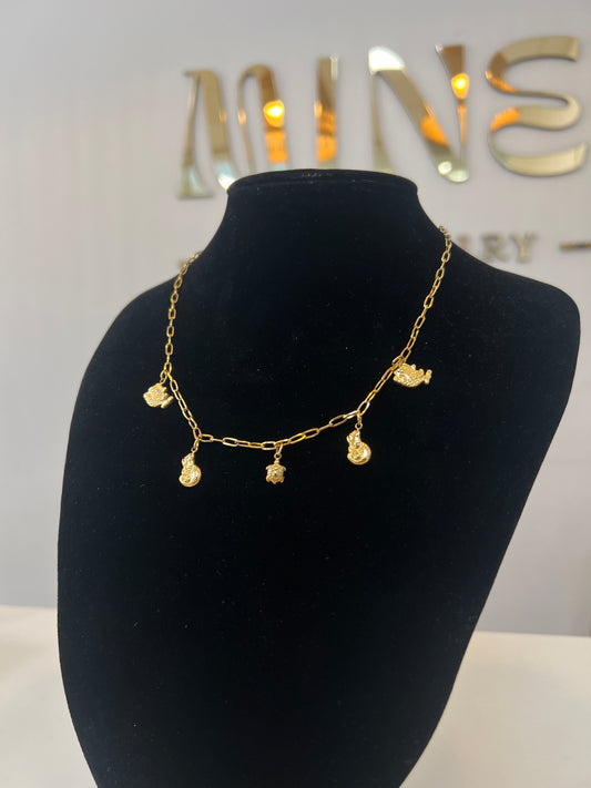 Golden Charm Sommer Kette