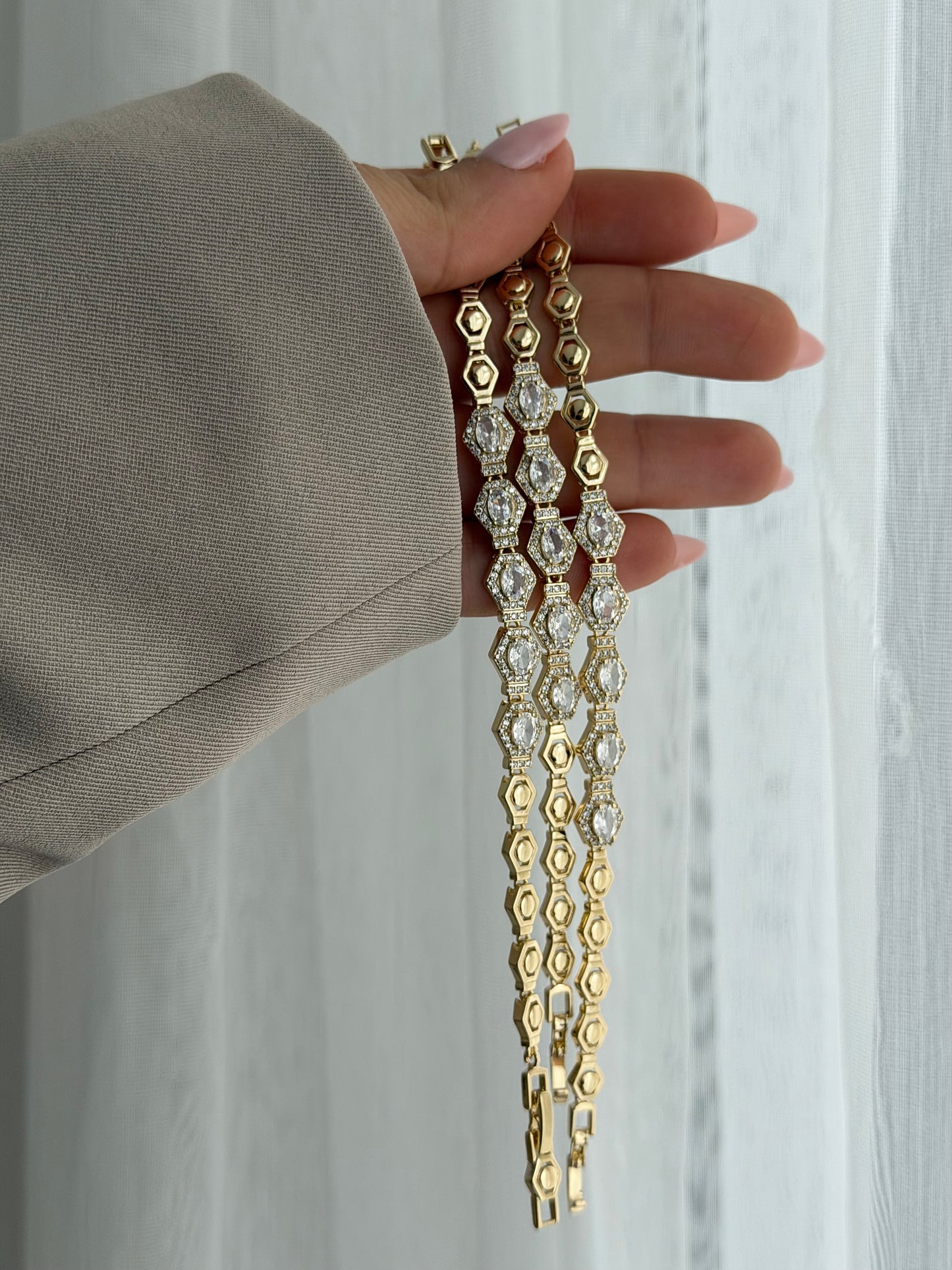 Gold Shiny Armband