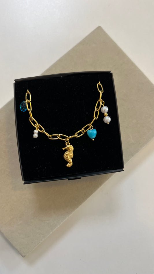 Starfish Charm Armband