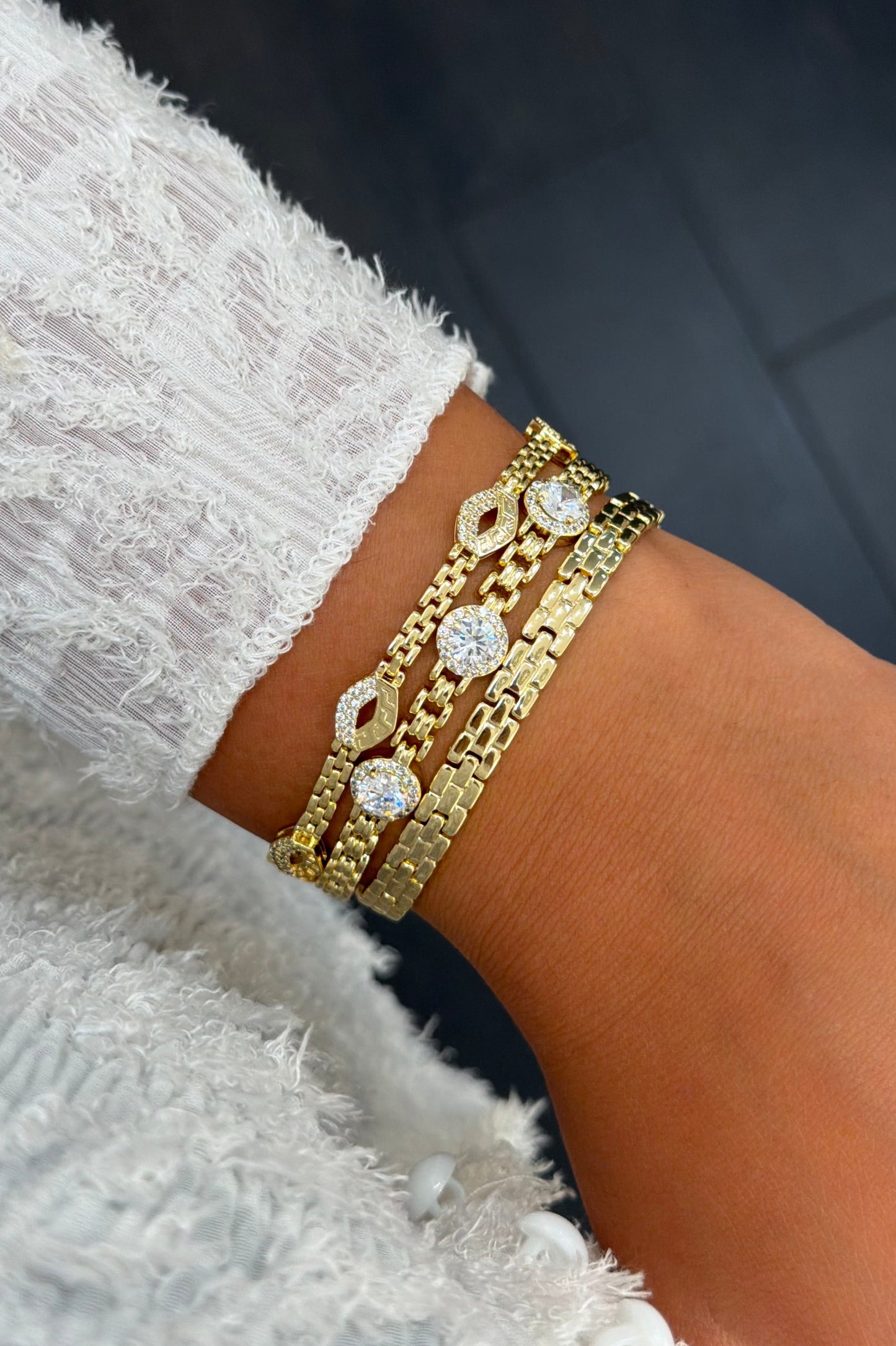 Golden Eye Armband