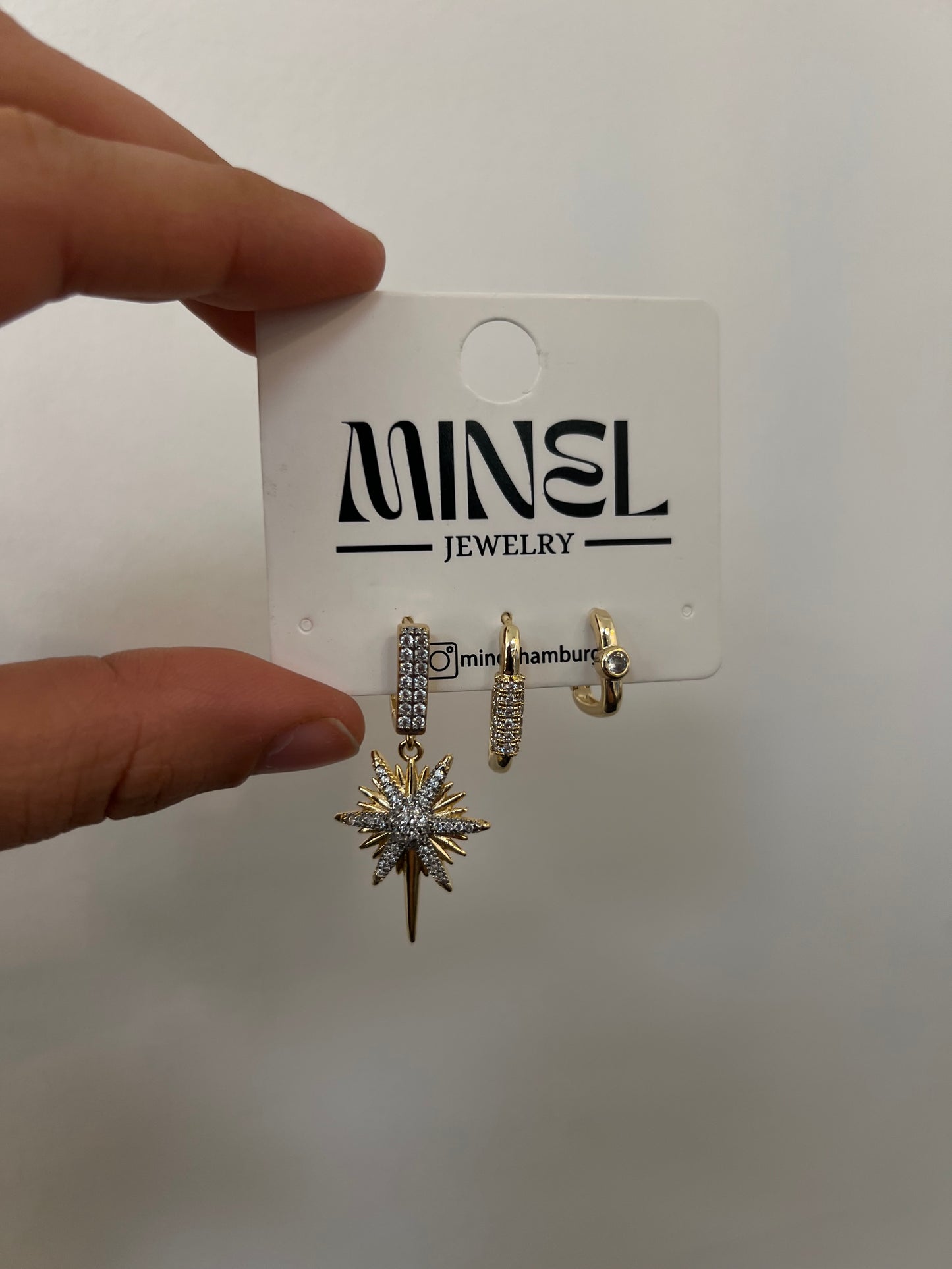 Mihri 3er Set Ohrringe