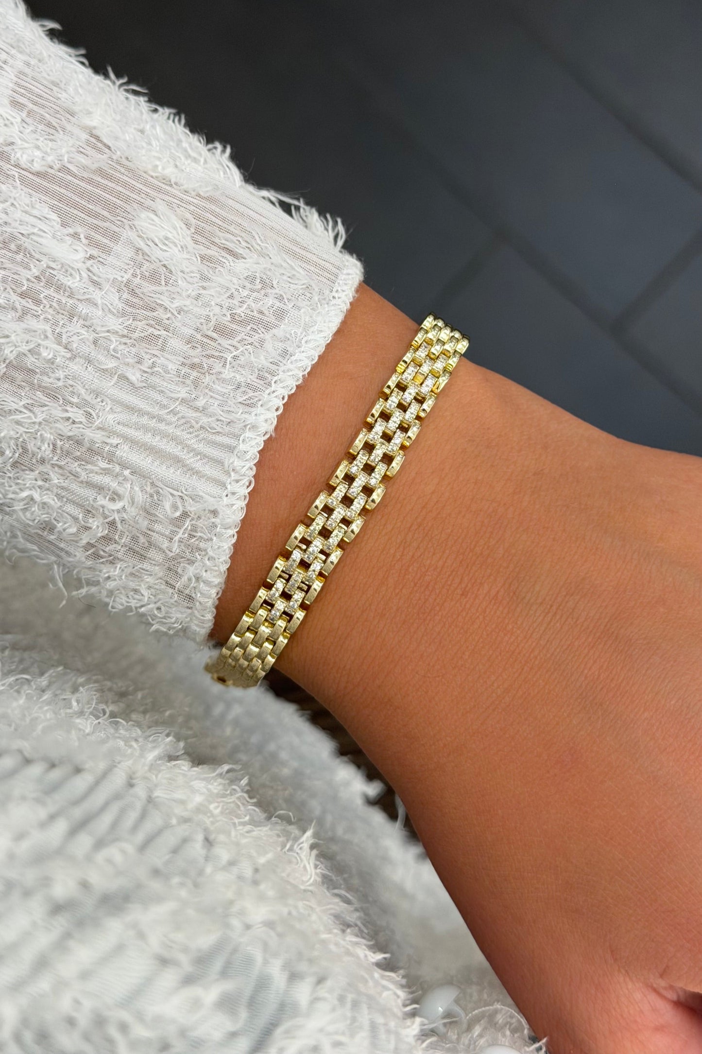 Golden Chain Armband