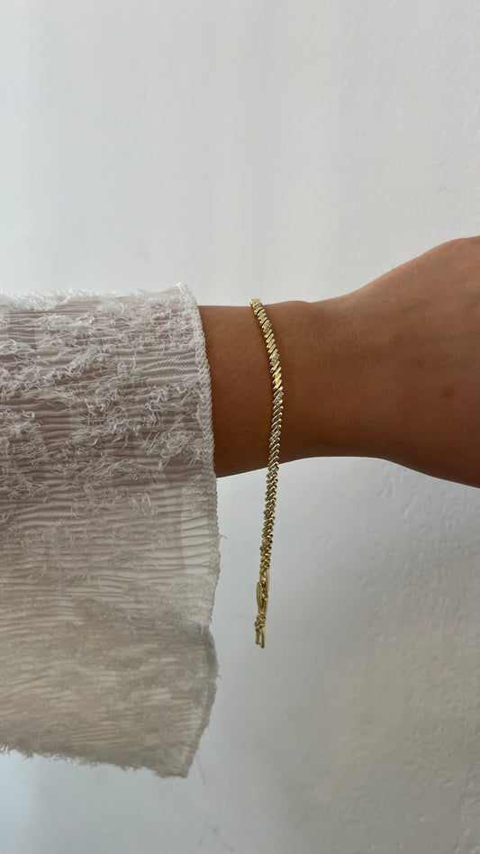 Golden Slim Armband