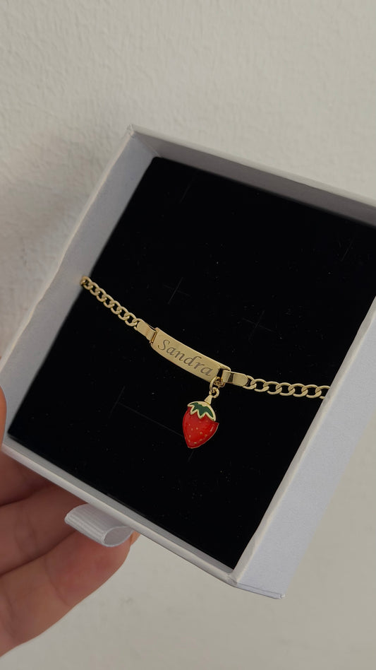 Baby- und Kinderarmband mit Gravur