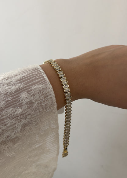 Diamond Line Armband