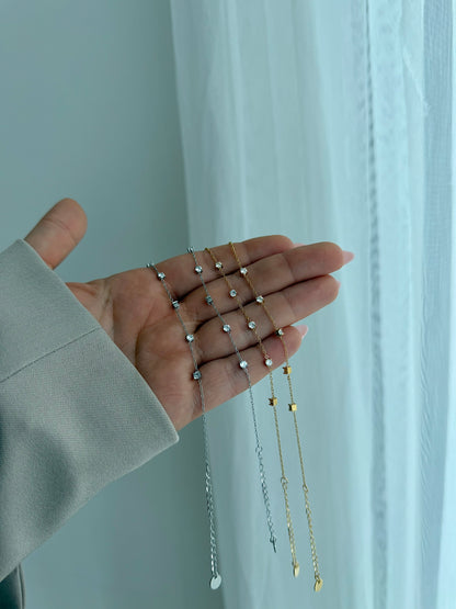 Golden Diamond Armband