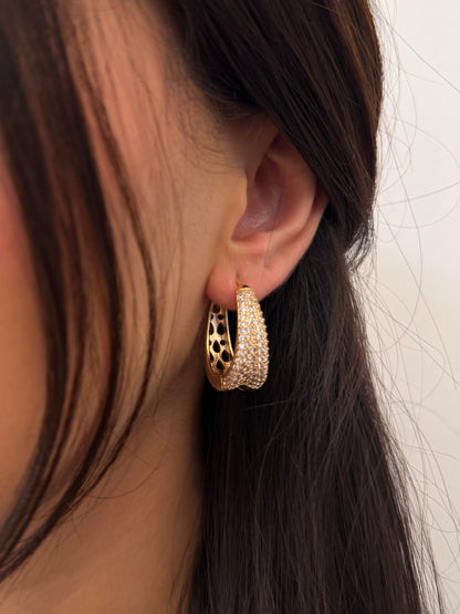 Luxury Hoops Ohrringe