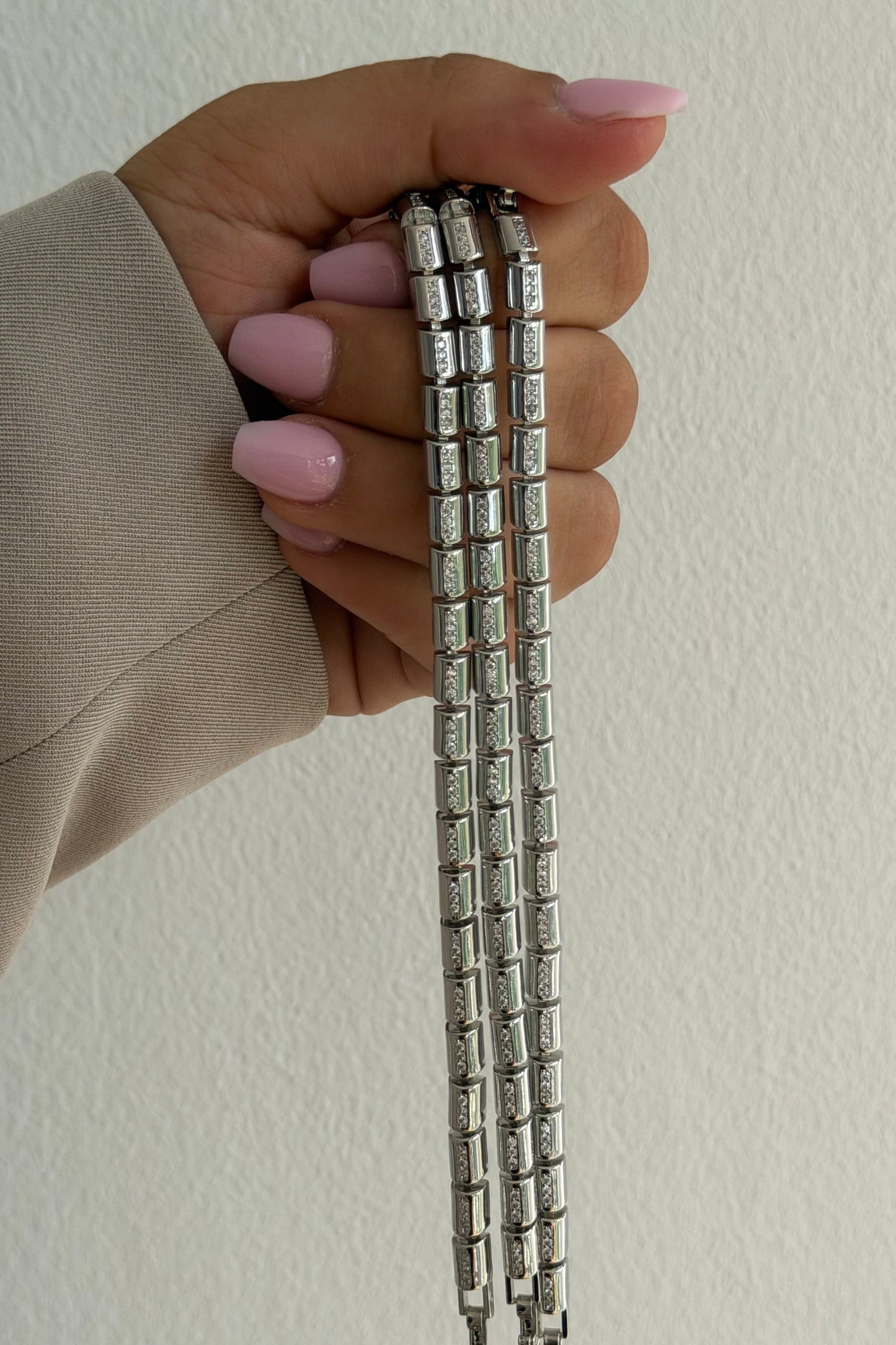 Simay Silver Armband