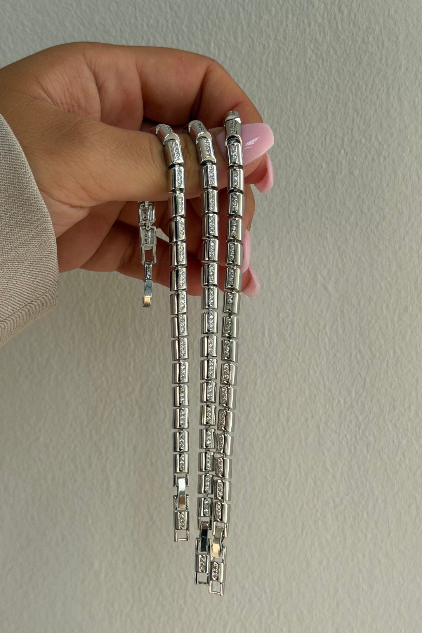 Simay Silver Armband