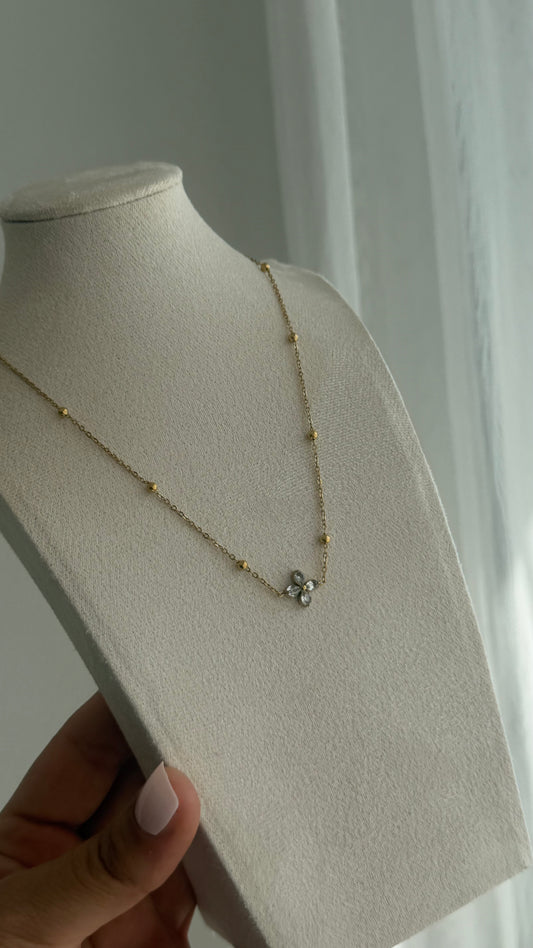 Flower Stone Kette