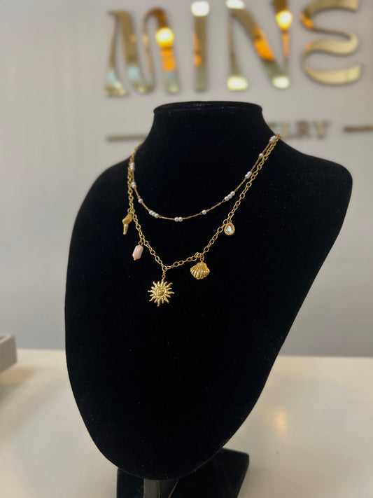 Sun Sea Pearl Sommer Kette