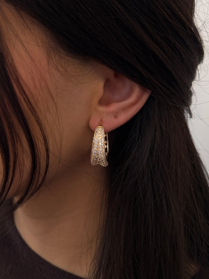 Luxury Hoops Ohrringe