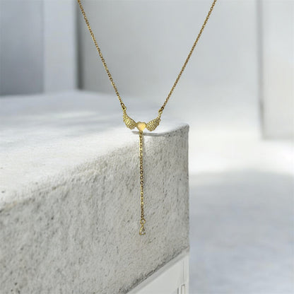 Wings Heart Kette