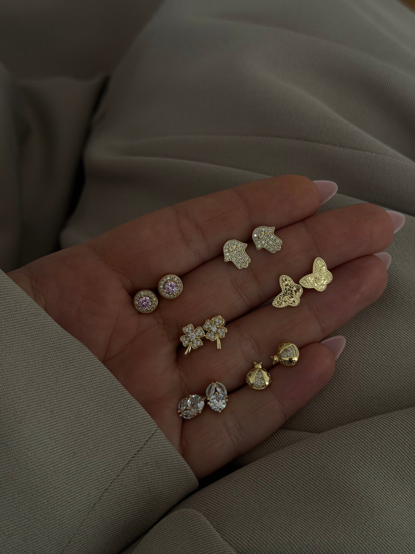 Mini Ohrstecker Ohrringe