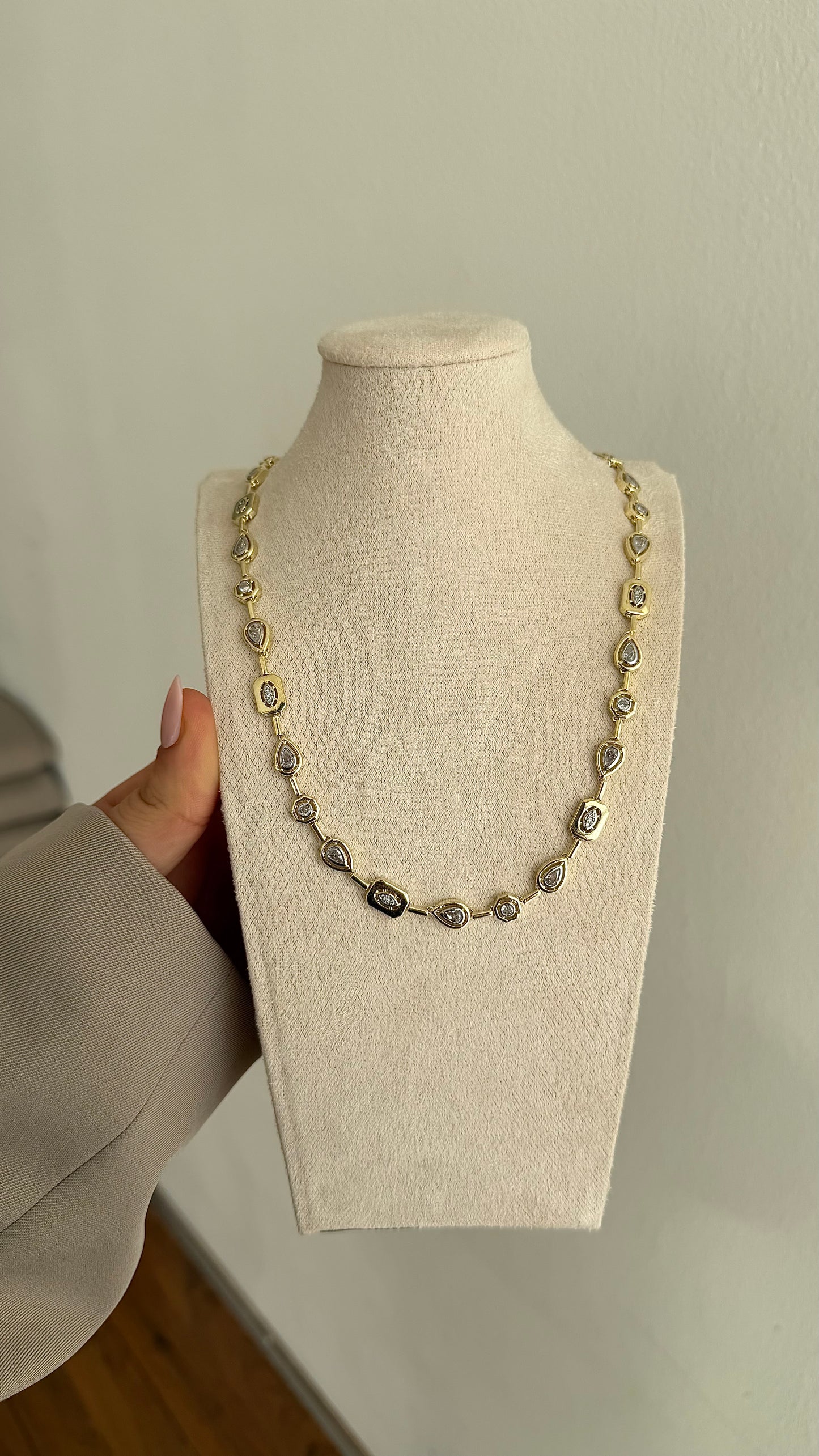 Golden Velvet Kette