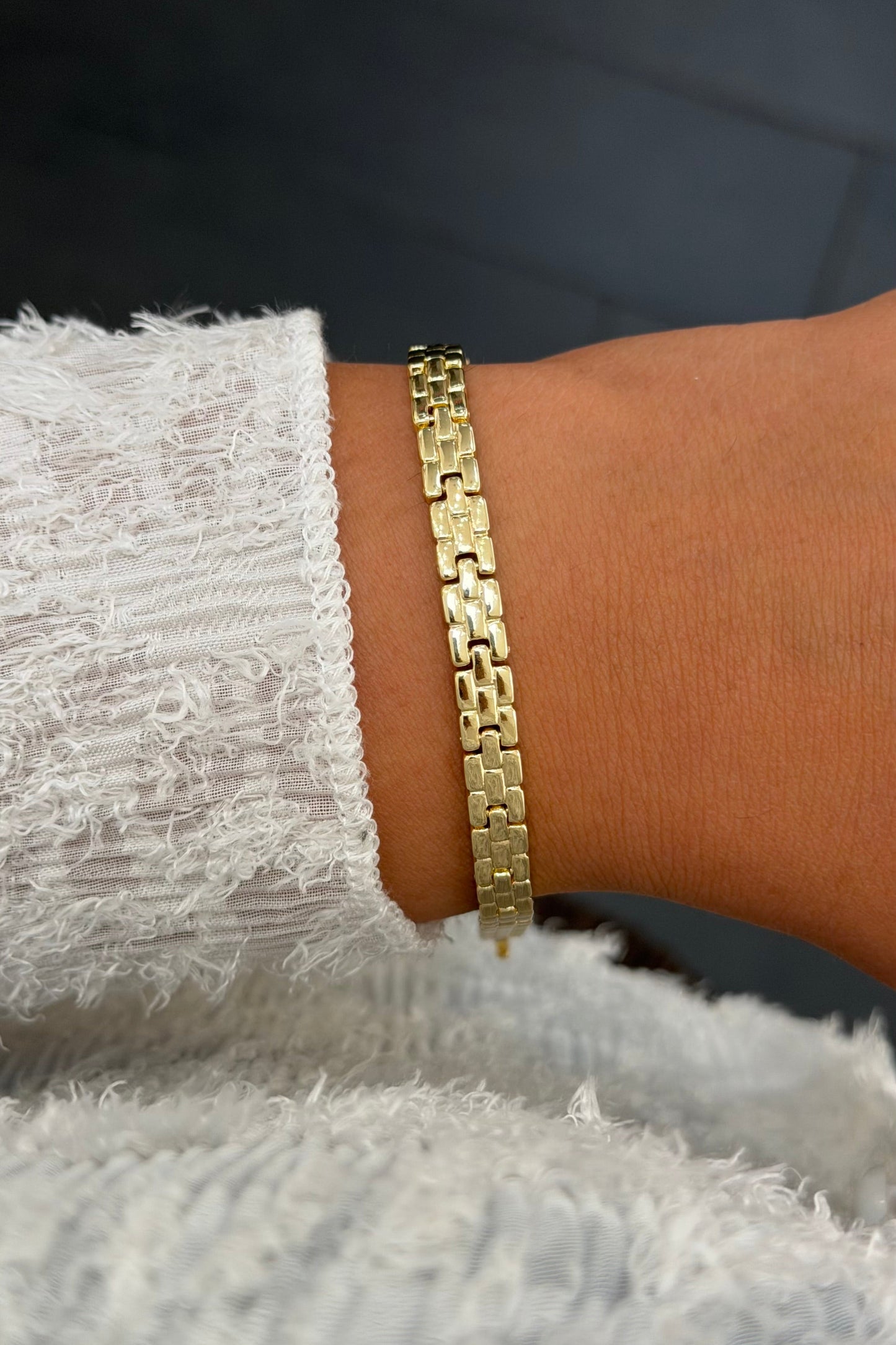 Golden Line Armband