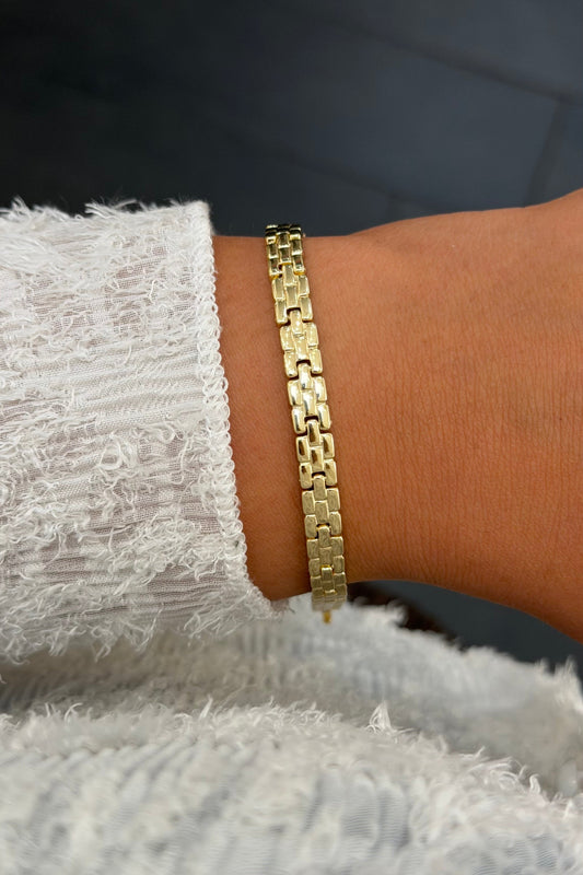 Golden Line Armband