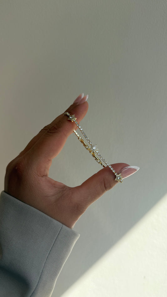 Golden Star Armband