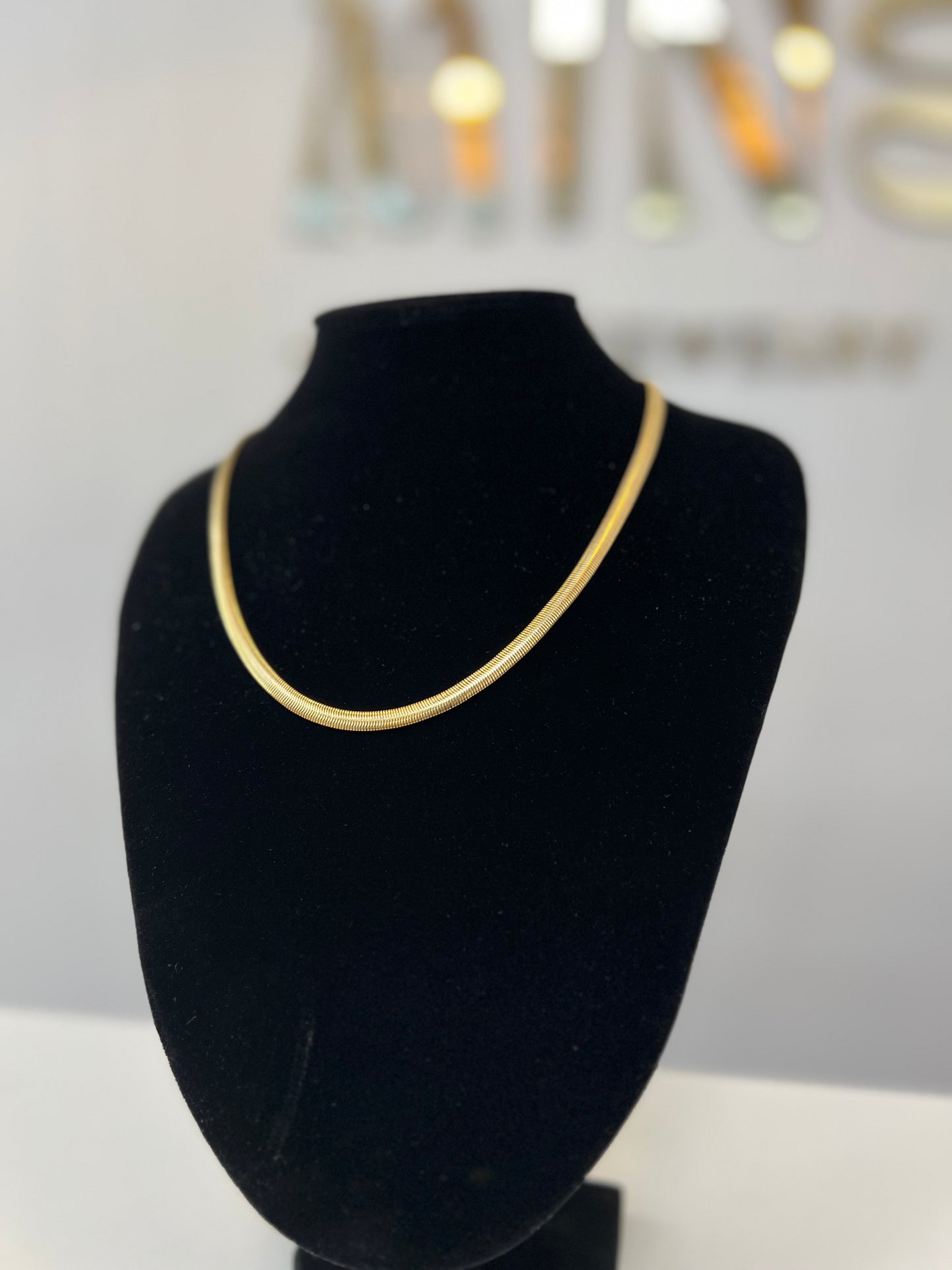 Snake Skin Kette