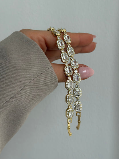 Golden Brilliance Armband