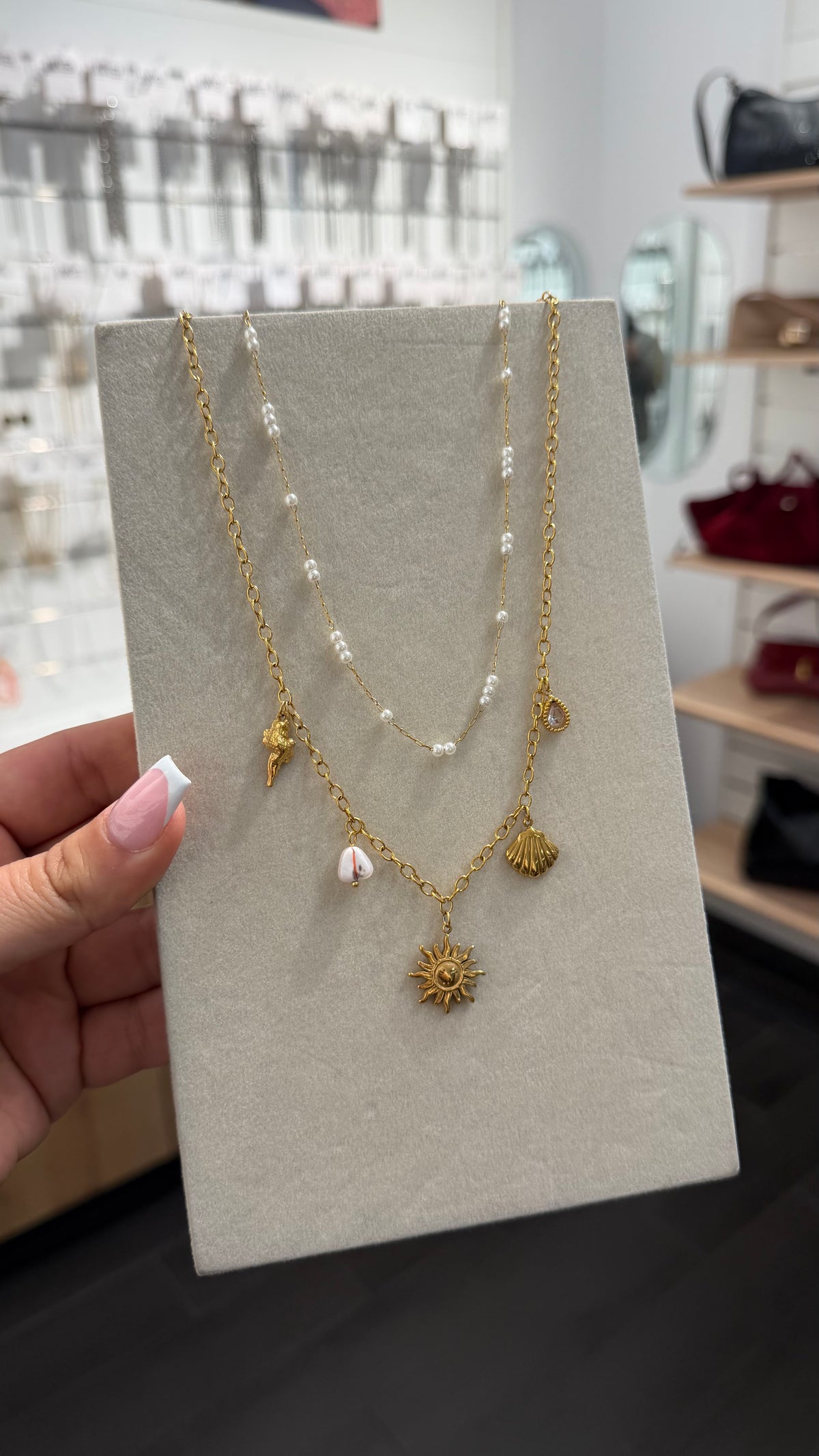 Sun Charm Kette