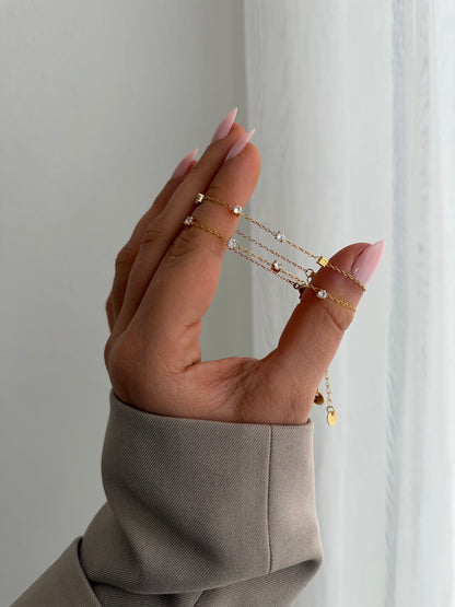 Golden Diamond Armband
