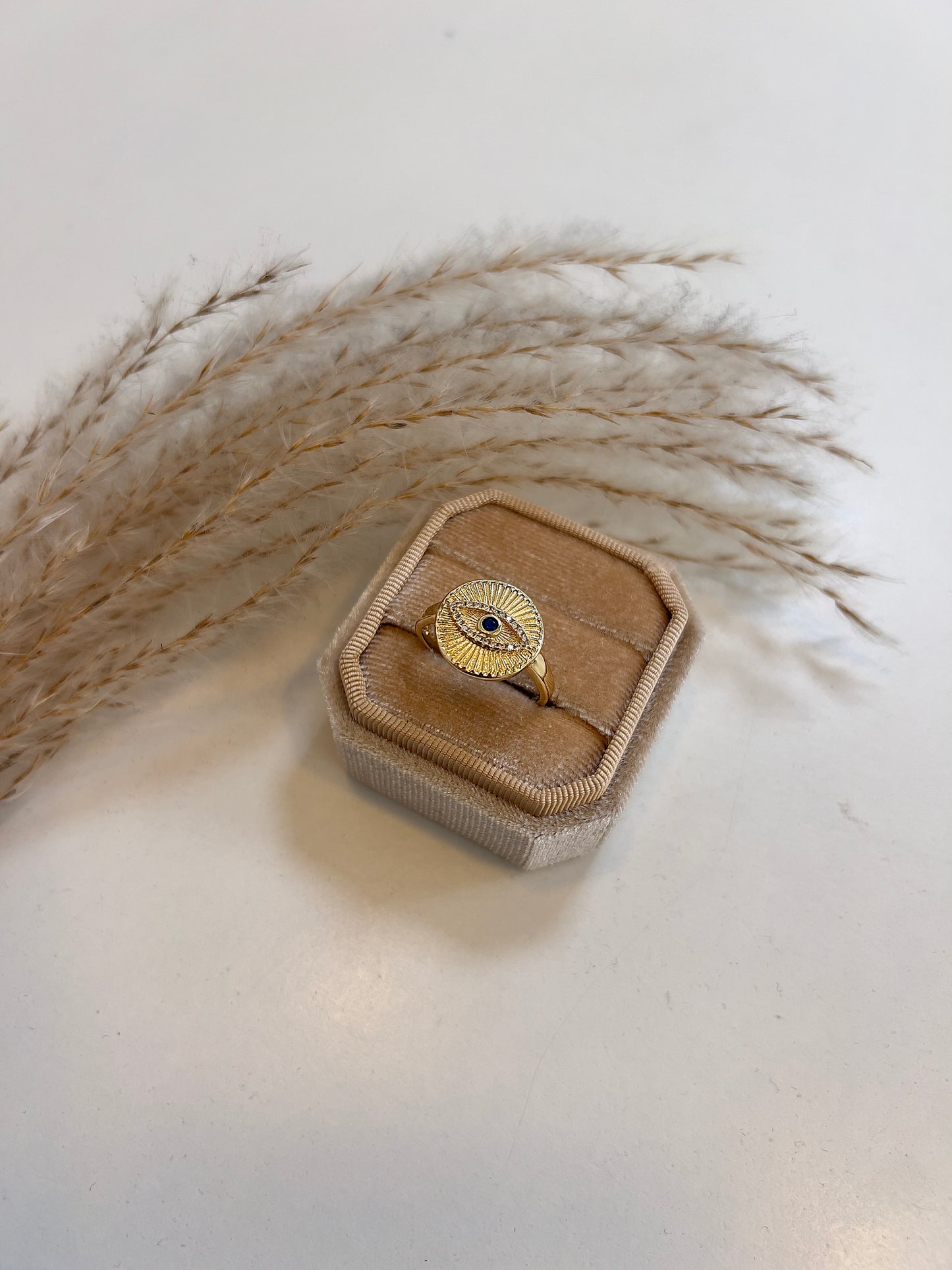 Blue Eye Ring
